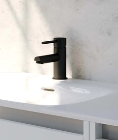 Brauer Black Edition ColdStart wastafelkraan energy-saving model A zwart mat