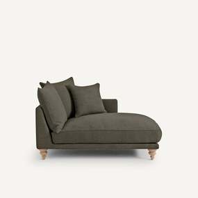 Long chair in katoen/linnen, LAZARE