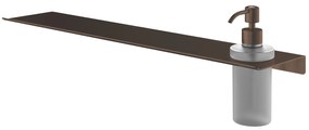 Hotbath &More zeepdispenser glas voor planchet Tuscan bronze