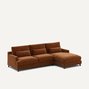 Chenille fluwelen hoekbank, Alwine