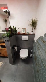 Vloertegel 90x90 Cm Betonlook Fairy Dark Donker Grijs H96