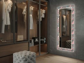 LED spiegel met decor D26