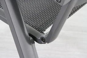 Hartman verstelbare tuinstoel Roma - Aluminium armleuning -