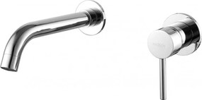 Mexen Alma inbouw wastafelkraan, chroom - 75015-00