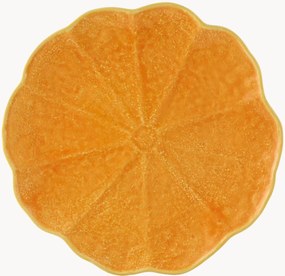 Dinerborden Pumpkin van keramiek, 4-delig