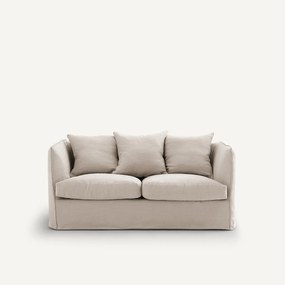 2-zitsbank in gekreukt linnen, Neo Chiquito