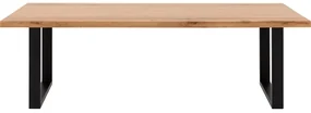 Goossens Eettafel Blade, Strak blad 260 x 100 cm 6 cm dik
