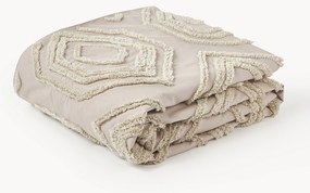 Bedsprei Faye met getufte decoratie