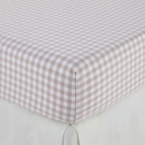 Katoenen hoeslaken met omslag 25 cm, Lilou