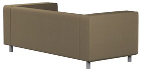 Dekoria IKEA zitbankhoes voor Klippan 2-zitsbank, grijs-beige