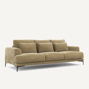 4-zits sofa in stonewashed fluweel, Marsile