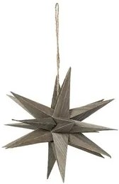 Kerst decoraties Grijs Broste Copenhagen  DECO ETOILE 'VENUS' BOIS