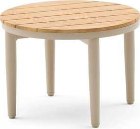 Stoel en Bank Loungeset 4 personen Aluminium/rope Taupe  Coco Vinci