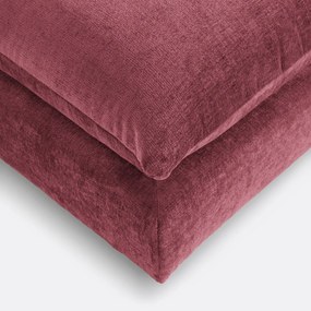 Moduleerbare poef, getextureerd fluweel, Malo