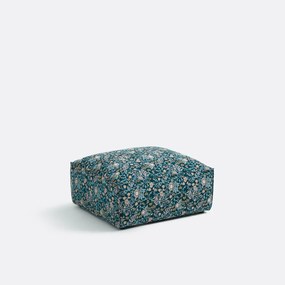 Modulaire poef, gebloemd jacquard, Seven