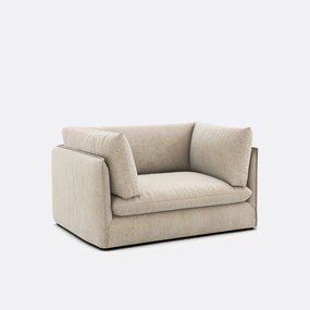 Fauteuil XL  in mêlee stof Malo