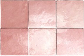 Wandtegel Artisan Rose Mallow 13,2x13,2