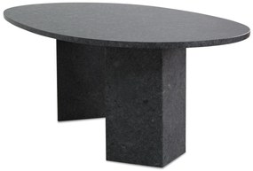 Dining Tuintafel ovaal 240 x 120 cm Graniet Grijs