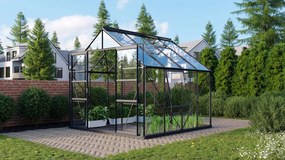 Vitavia Meridian 2 serre - 6,7m² - Zwart