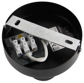 Smart plafondlamp zwart incl. Wifi G95 - Facile