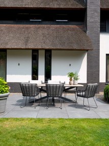 4-Seasons Fabrice tuinstoel - Antraciet (1 stuk)