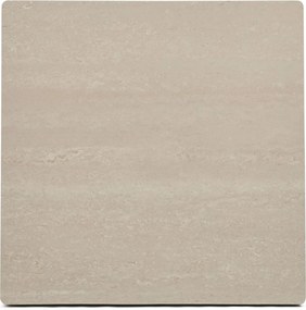 Tuintafel   90 x 90 cm  Zand/Beige   Tivano in hoogte verstelbare