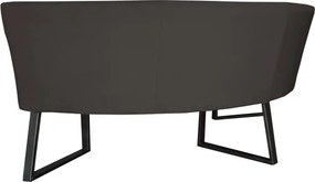 Eetkamerbank - Amsterdam - stof Element antraciet 01 - geschikt voor tafel 130 cm