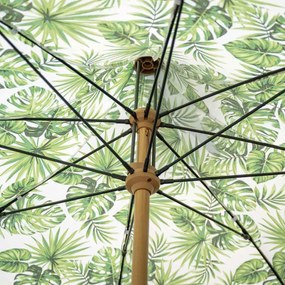 Garden Impressions Aloha stokparasol palm green Ø200 cm