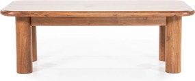 Eleonora Julian Retro Salontafel Van Acaciahout - 120 X 60cm.