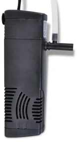 vidaXL Aquariumfilterpomp met actief koolstof 300 L/u