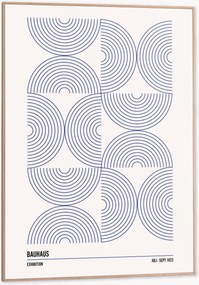Ingelijste digitale print Bauhaus