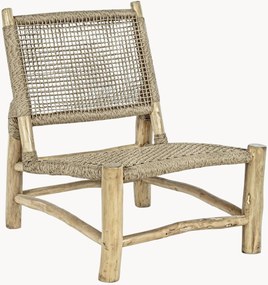 Tuin loungefauteuil Lampok van teakhout