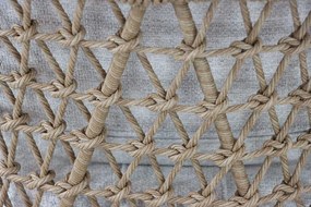 Coco Bali Barstoel Aluminium/Rope Taupe