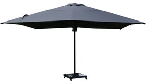 Stintino parasol LED 400x400 cm antraciet