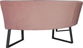 Eetkamerbank - Amsterdam - stof Element lichtroze 18 - geschikt voor tafel 150 cm