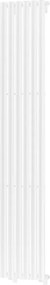 Mexen Oregon sieradens radiator 1800 x 360 mm, 604 W, wit - W202-1800-350-00-20