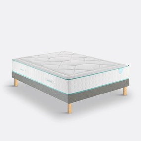 Ensemble matras met pocketveren + bedbodem, LE TOUT MOELLEUX