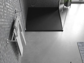 Mexen Amon vierkante douchebak SMC 100 x 100 cm, zwart - 4F701010