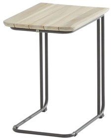 4 Seasons Outdoor Axel support tafel teak 50 x 35 cm  Bijzettafel    houtkleur weerbestendig