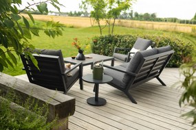 Atlanta stoel-bank loungeset - 4-delig