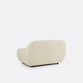 XL fauteuil, gewatteerde stof, NURIA