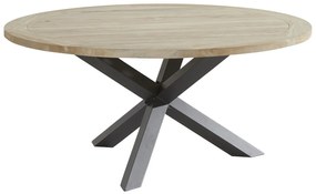 Taste by 4SO Ronde Tuintafel - Louvre - Ø 160 cm - Teak / Aluminium - Taste by 4SO