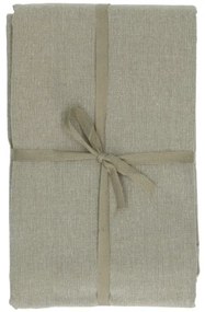 Tafelkleed, GOTS bio-katoen, olijfgroen, 145 x 250 cm