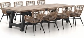 + 10% kassakorting | Diningset Intenso | 8 personen | Tuinset teakhout | 9-delig | Kees Smit Tuinmeubelen