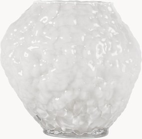Mondgeblazen glazen vaas Corallo, H 8 cm