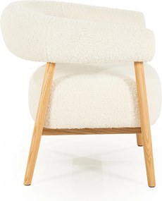 Fauteuil Eiken Frame Beige