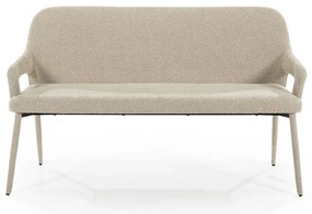 By-Boo Bench Fika Scandinavische Eetkamerbank Met Armleuning Taupe
