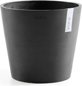 Ecopots bloempot Amsterdam 40 - Rond - Dark Grey - Diameter 40 x H34,5 cm