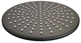 Brauer Black Edition hoofddouche - Ø30cm - mat zwart 5-S-017