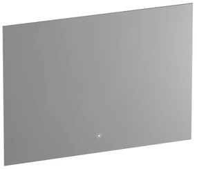 BRAUER Ambiance Spiegel - 100x70cm - verlichting - rechthoek - Zilver SP-AMB100
